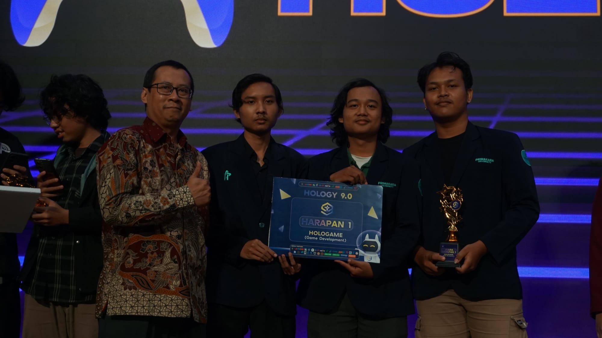 Recovdot Team Wins 1st Honorable Mention at HOLOGY 9.0 Game Development Competition